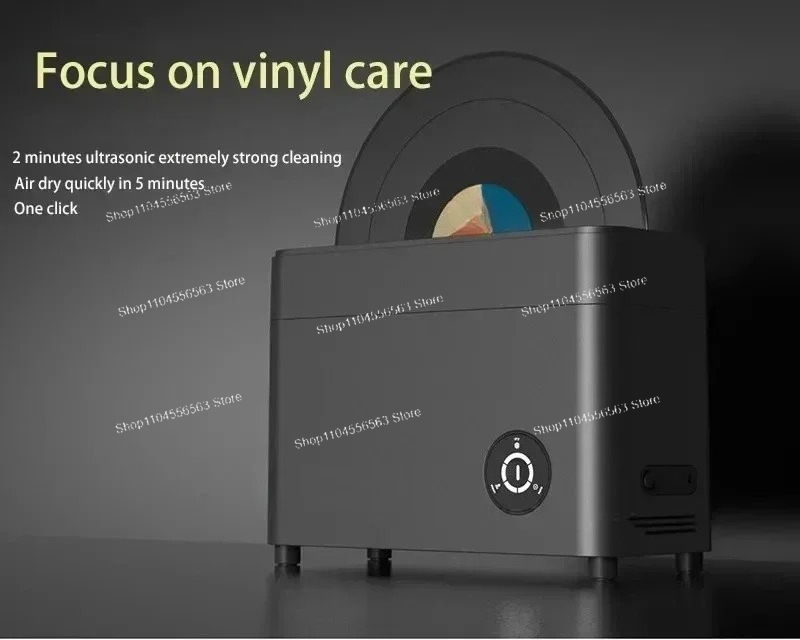 Vinyl Record Cleaner - Automatic 12 Inch Ultrasonic Vinyl Cleaner